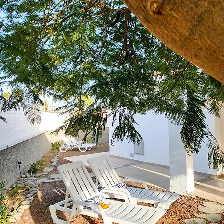 Semesterbostad Pretty Terrace House In Maspalomas *