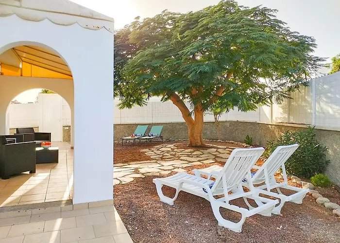 בית נופש Pretty Terrace House In Maspalomas *